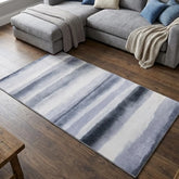 Washable Area Rugs for Living Room, Bedroom & Dining Room – Modern Soft Low Pile Non Slip Carpet – Pet Friendly Waterproof Foldable Rugs for Home