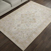 Washable Area Rugs for Living Room, Bedroom & Dining Room – Modern Soft Low Pile Non Slip Carpet – Pet Friendly Waterproof Foldable Rugs for Home