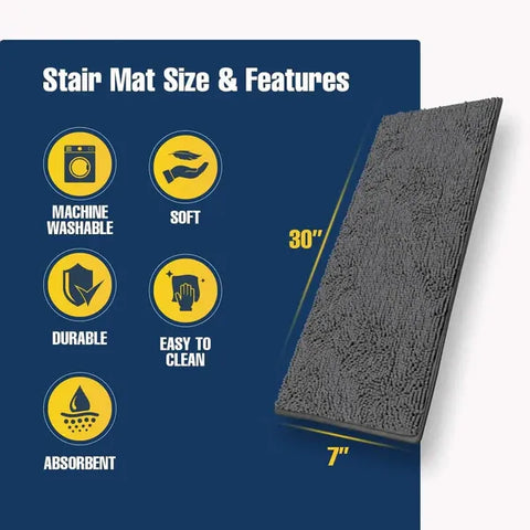 Muddy Mat® — Stair Treads for Dogs Aspen Pattern