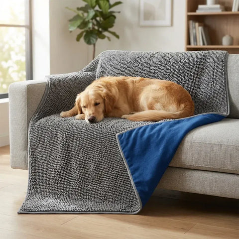 Muddy Mat® – Dog Blanket for Couch & Car